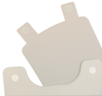 Bezug-Set für Badewannenlifter Bellavita Classic, weiß