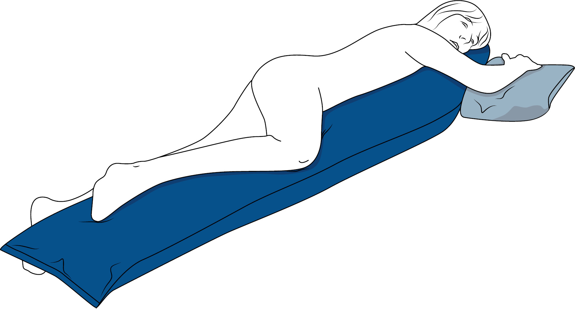 Seitenlagerungskissen CarePur_Anwendung 3