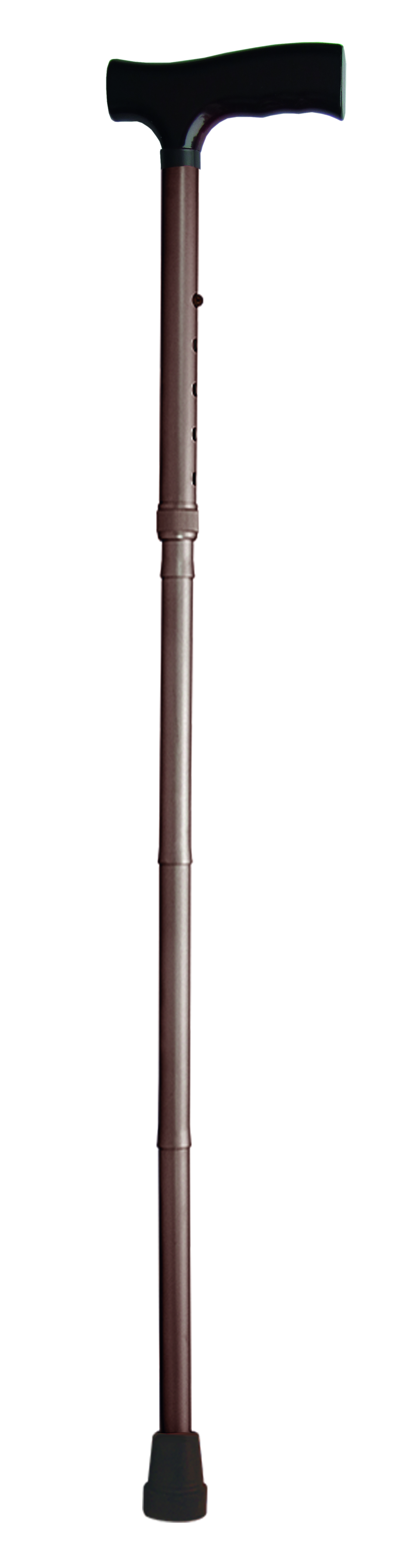 Faltstock höhenverstellbar 85-95cm bronze-matt