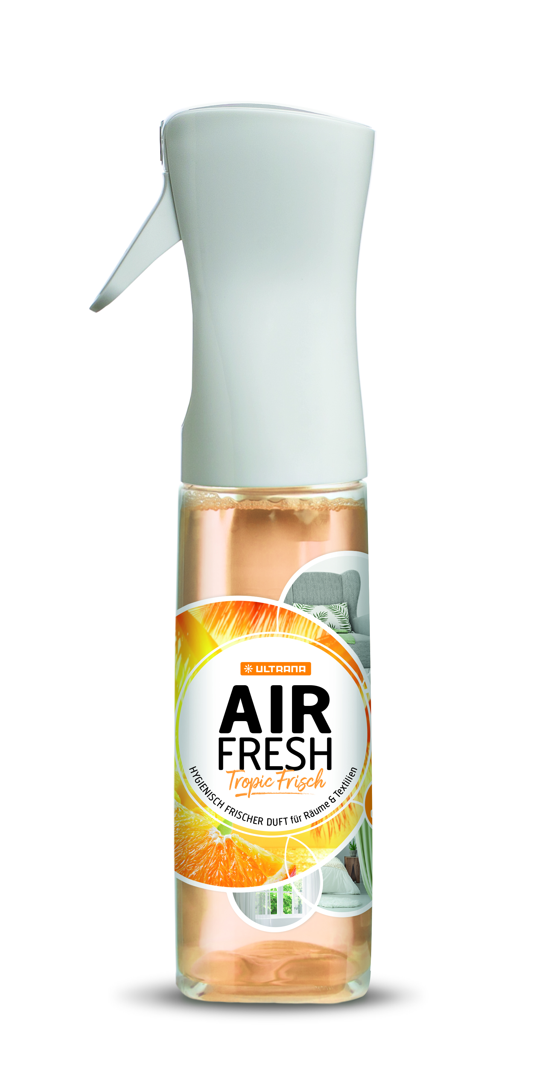 Raum- und Textilduftspray Air-Fresh 300 ml Sprühflasche Tropic Frisch (VE 12 Stück)