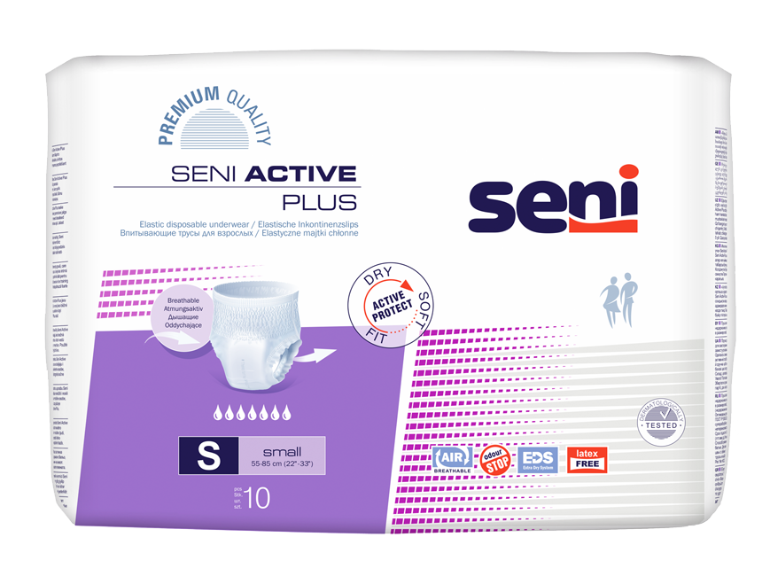 Einweginkontinenzslips Seni Active Plus small, Packung