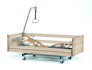 Pflegebett belluno_Sonoma_Eiche [Copyright: Hermann Bock GmbH]
