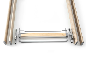 Bettverlängerung 220cm für domiflex® 3, Buche gedämpft [Copyright: Hermann Bock GmbH]