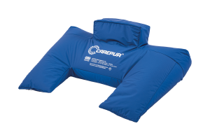 Semi-Fowler-Kissen CarePur M 65 x 50 x 15 cm blau_Produktbild