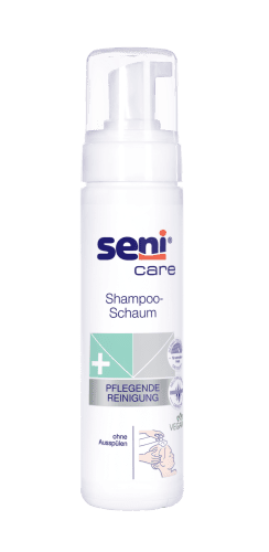 Seni Care Shampoo-Schaum