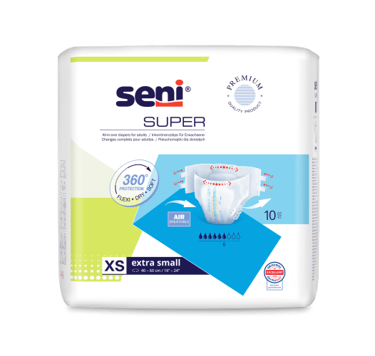 Inkontinenzhosen Seni Super Extra Small, Packung