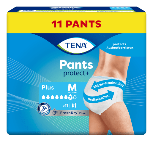 Einweghose TENA Pants Proskin Plus M Hüftumfang 80 bis 110 cm