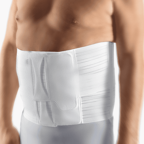 Bort Thorax-Abdominal-Stütze PostOban spezialweit, weiß, Höhe 21 cm