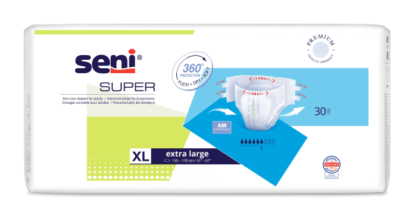 Inkontinenzhosen Seni Super Extra Large, Packung
