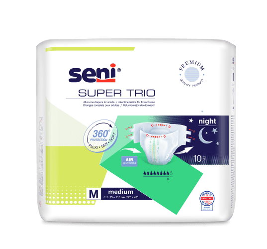 Inkontinenzhosen Seni Super Trio Medium, Packung