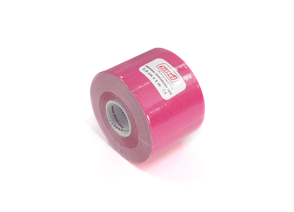 Kinesiology Tape, pink auf der Rolle