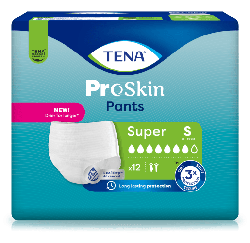 TENA Pants PROskin Super S, Verpackung
