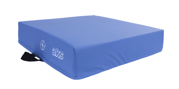Anti-Dekubitus-Sitzkissen aks-variosit mit Inko-Air Bezug blau
