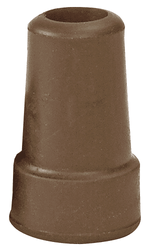 Gummikapsel schlank 16 mm, braun