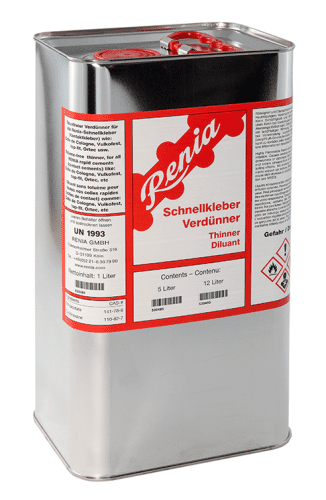 Verdünner RENIA, für Schnellkleber 5 Liter