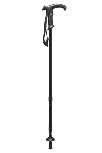 Teleskopstock Vario-Combi-Antishock, schwarz