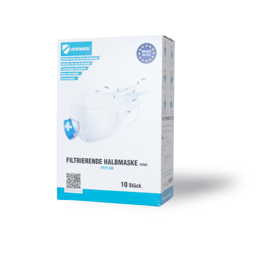 Mund-Nasenmaske FFP2 weiß, Verpackung