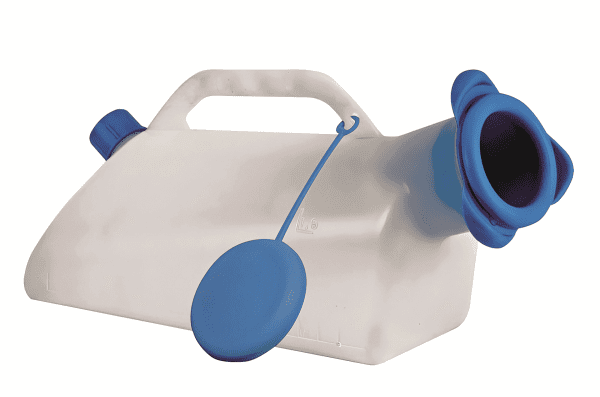 Urinflasche Urolis für Männer milchig, auslaufsicher