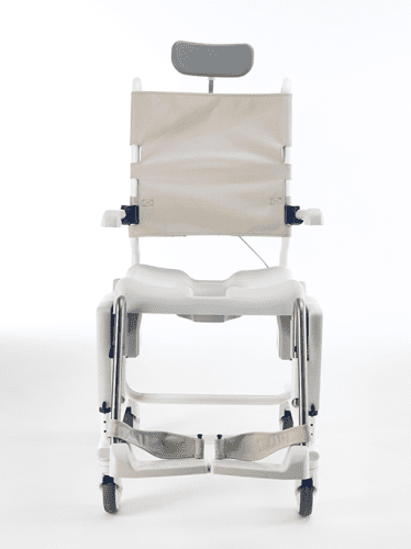 Dusch- und Toilettenrollstuhl AQUATEC OCEAN VIP ERGO mit Topf,Halter,Softsitz