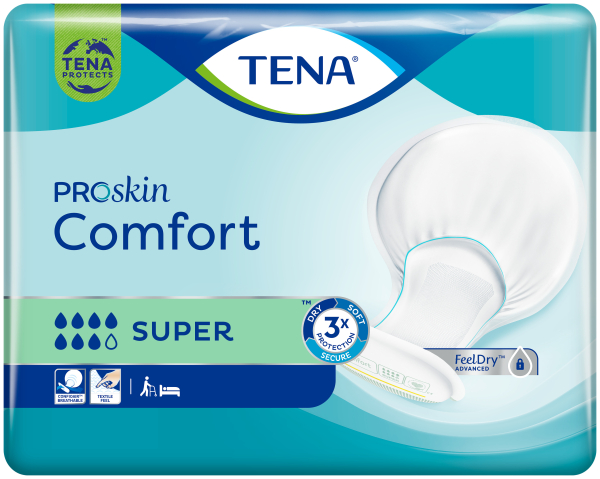 Vorlage TENA ProSkin Comfort Super, VErpackung