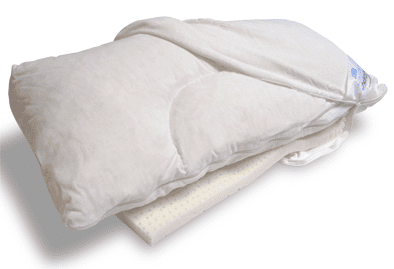 Latex Super Floc Vario mit Medicott-Bezug,62x30cm
