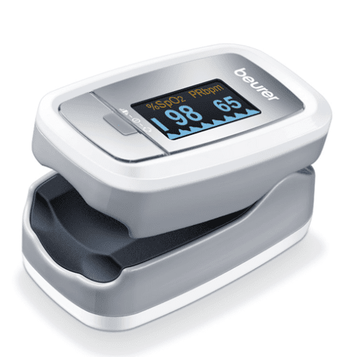 Fingerpulsoximeter PO30, silber