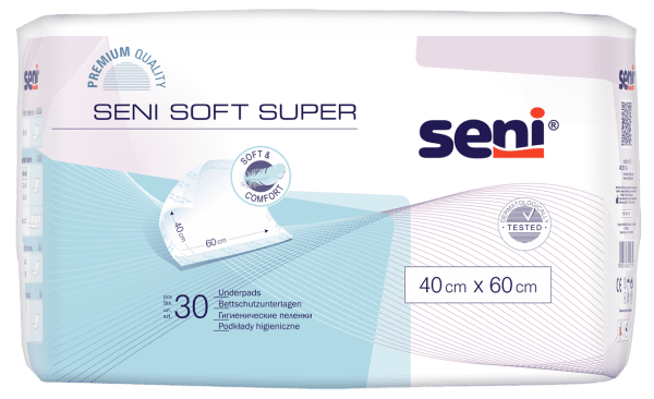 Bettschutzunterlagen Seni Soft Super 40x60