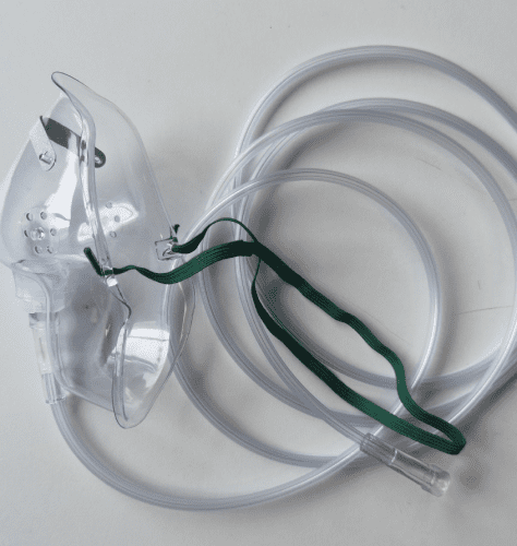 Sauerstoffmaske für Erwachsene mit 2,10 m Schlauch