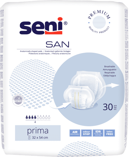 Inkontinenzvorlagen Seni San Classic Prima, Packung