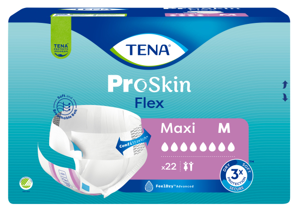 Vorlage mit Hüftbund TENA Flex PROskin Maxi M