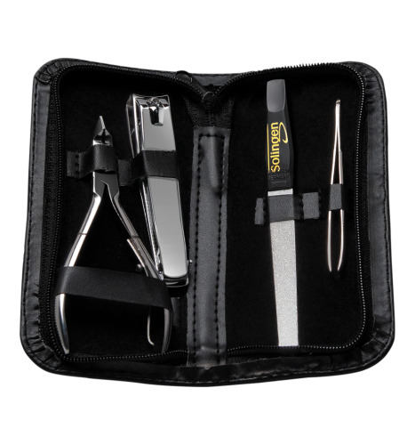 Maniküre Etui 4tlg.schwarz