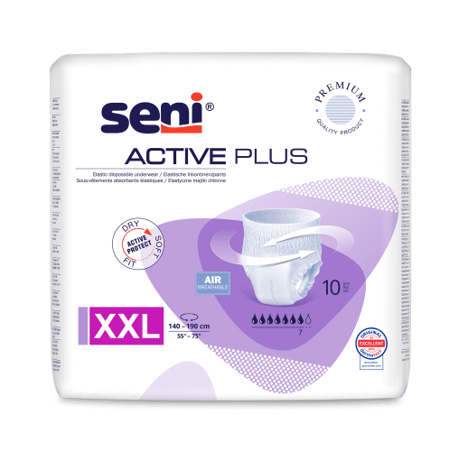 Einweginkontinenzslips Seni Active Plus xx-large (1 Karton: 6x10 Stück)