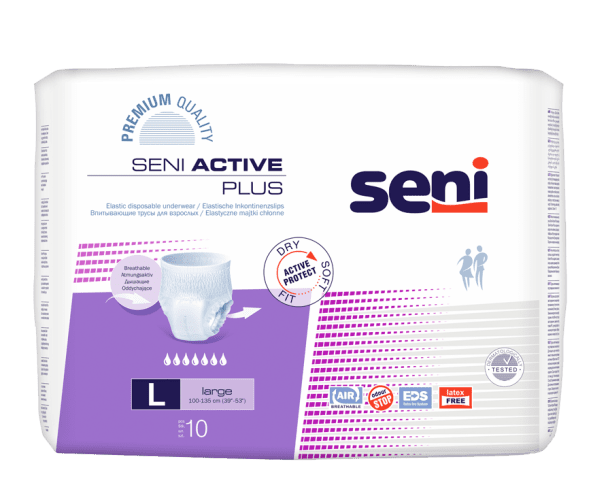 Einweginkontinenzslips Seni Active Plus large, Packung