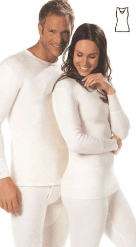 Wärmewäsche Classic Damen-Hemd, ohne Arm