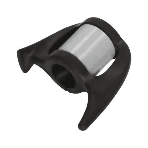 Krücken- und Stockhalter schwarz-silber