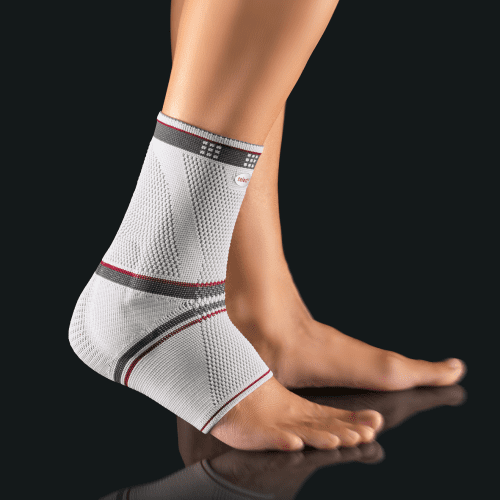 Bort Sprunggelenkbandage Select TaloStabil silber