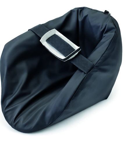 Fersenschoner Pharma Form Viskoschaum, universal, mit Bezug schwarz