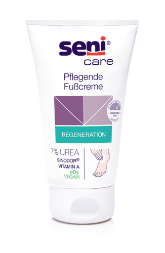 Seni Care pflegende Fußcreme mit 7% Urea 100ml