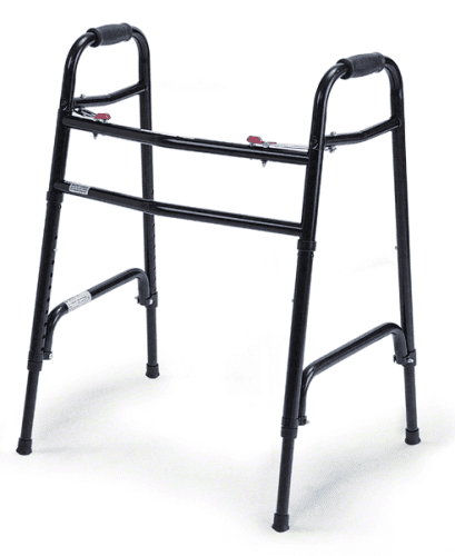 Gehbock XXL bis 325kg faltbar, schwarz