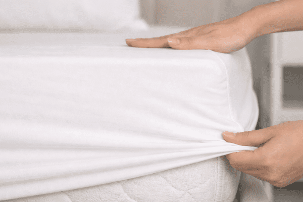 Matratzenschutz-Spannbezug Kunststoff-Folie