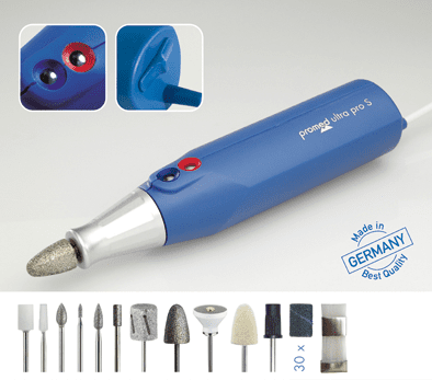 Maniküre- und Pediküregerät PROMED Ultra Pro S 42 Zubehörteile,Etui
