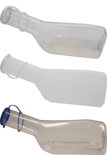 Urinflasche für Männer PVC klar