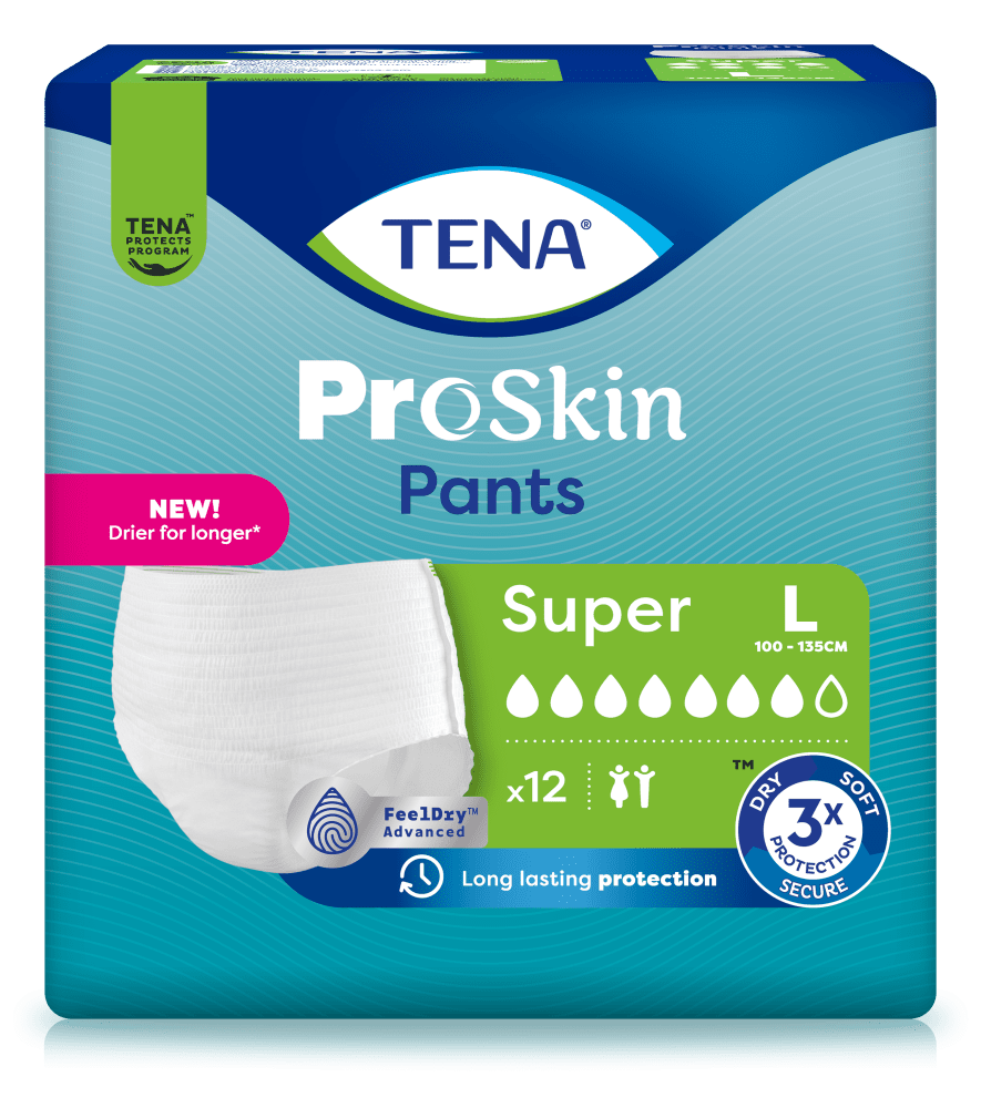 TENA Pants PROskin Super L, Verpackung