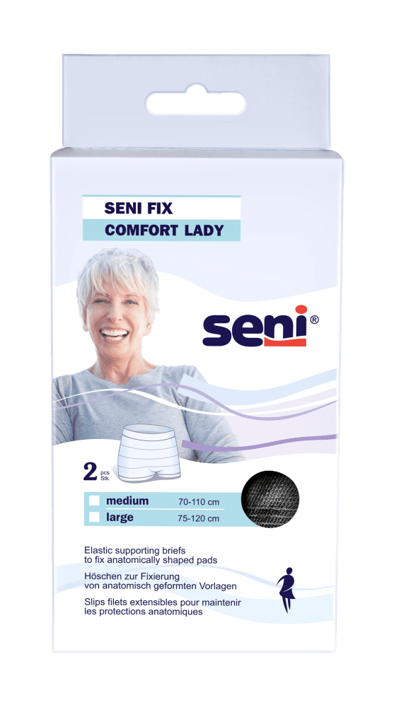 Fixierhose Seni Fix Comfort, schwarz, Packung