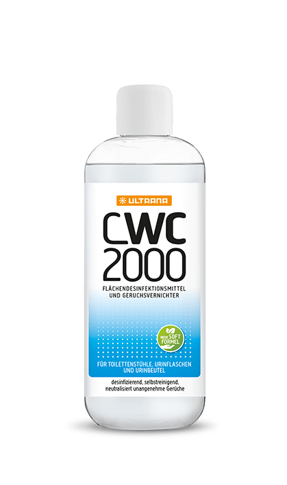 Geruchsvernichter mit Desinfektionsmittel Ultrana CWC 2000, 150 ml (VE 24 Stück)