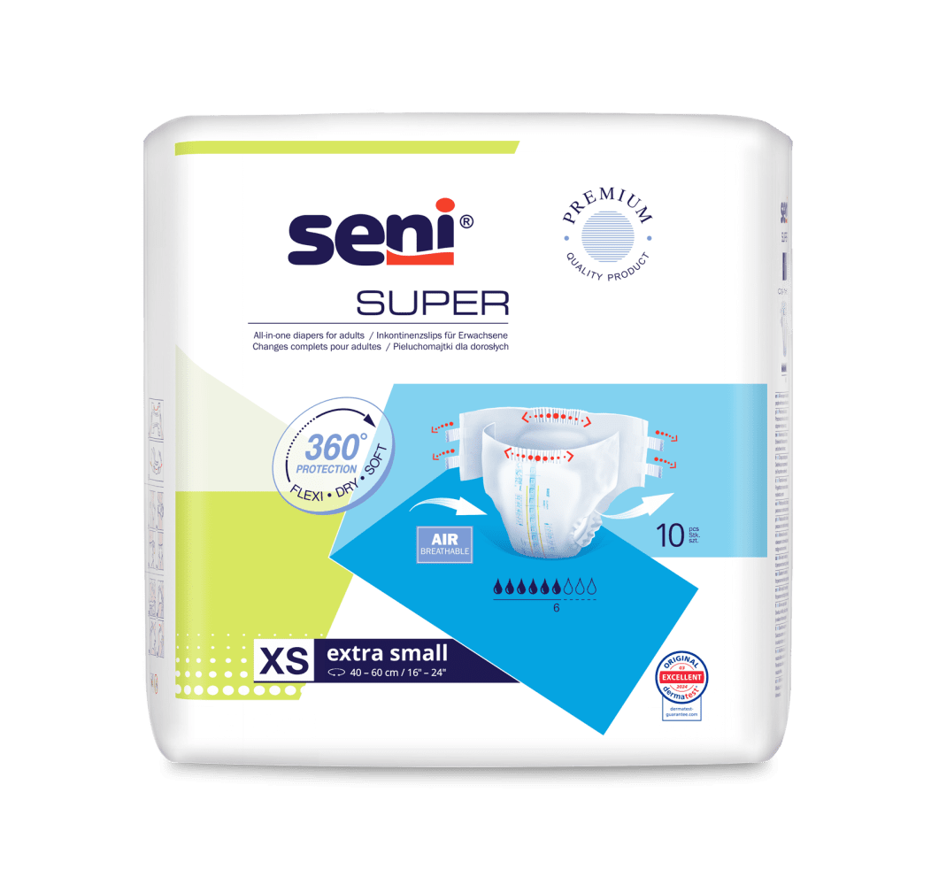 Inkontinenzhosen Seni Super Extra Small, Packung