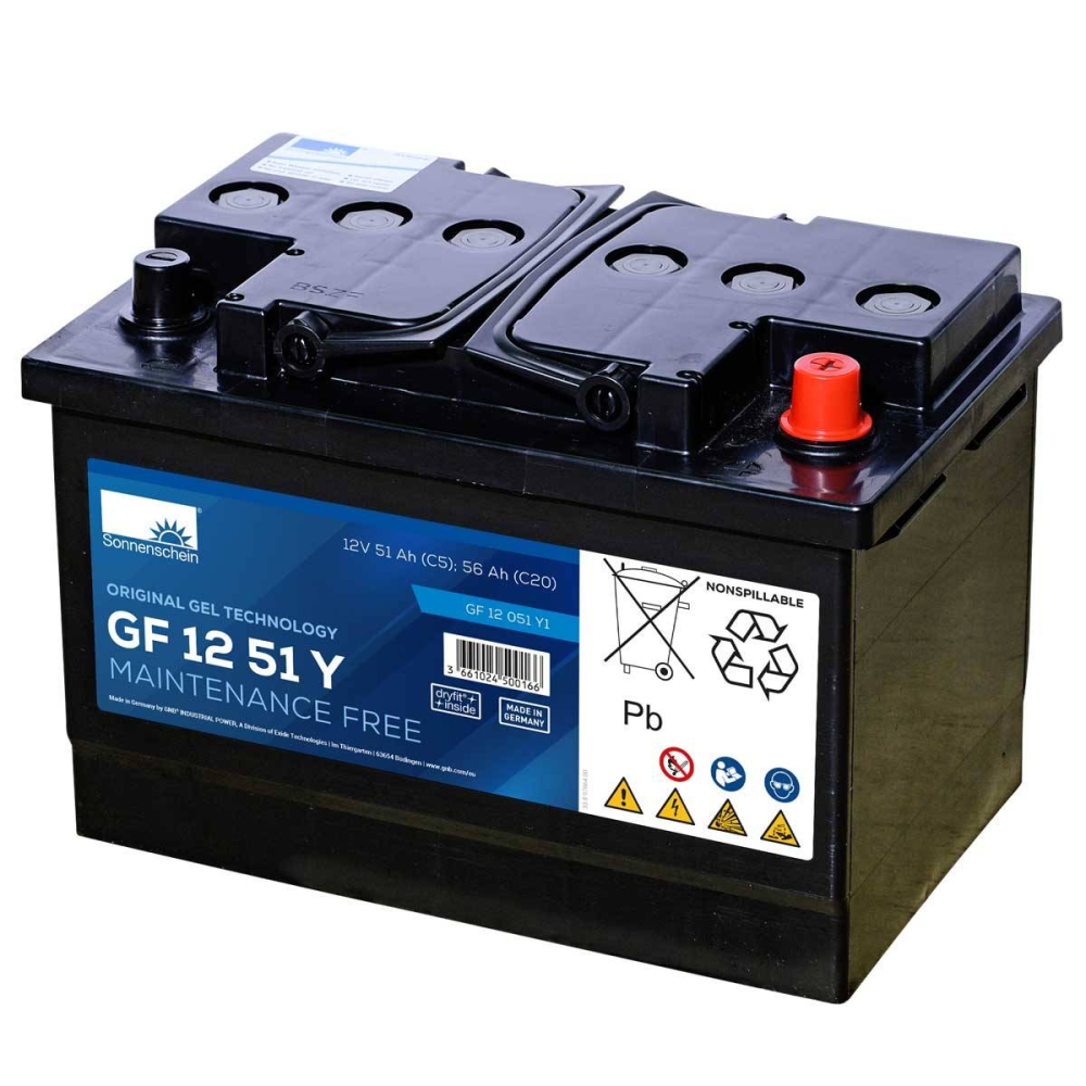 Dryfit Gelbatterie A500 Cyclic Typ GF12051Y1