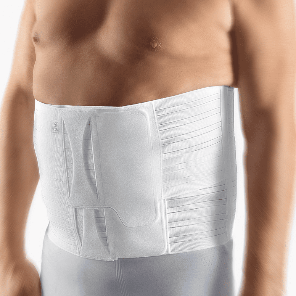 Bort Thorax-Abdominal-Stütze PostOban spezialweit, weiß, Höhe 21 cm