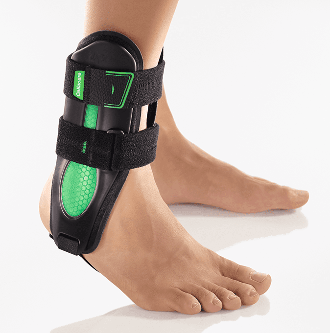 Sprunggelenkorthese Cellacare Malleo Akut Classic schwarz-grün