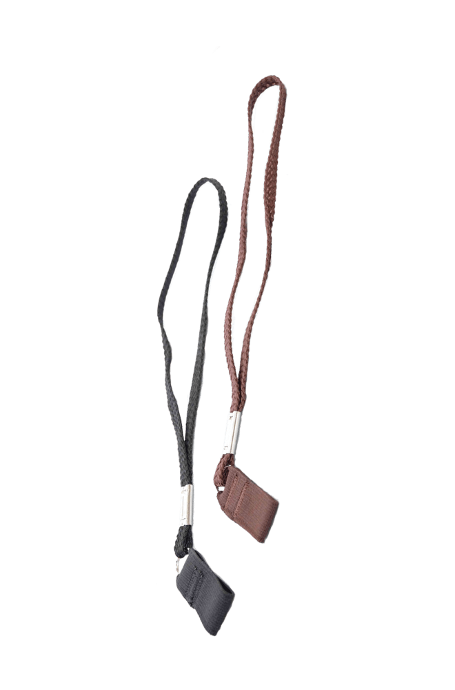 Stockhalteschlaufe braun und schwarz